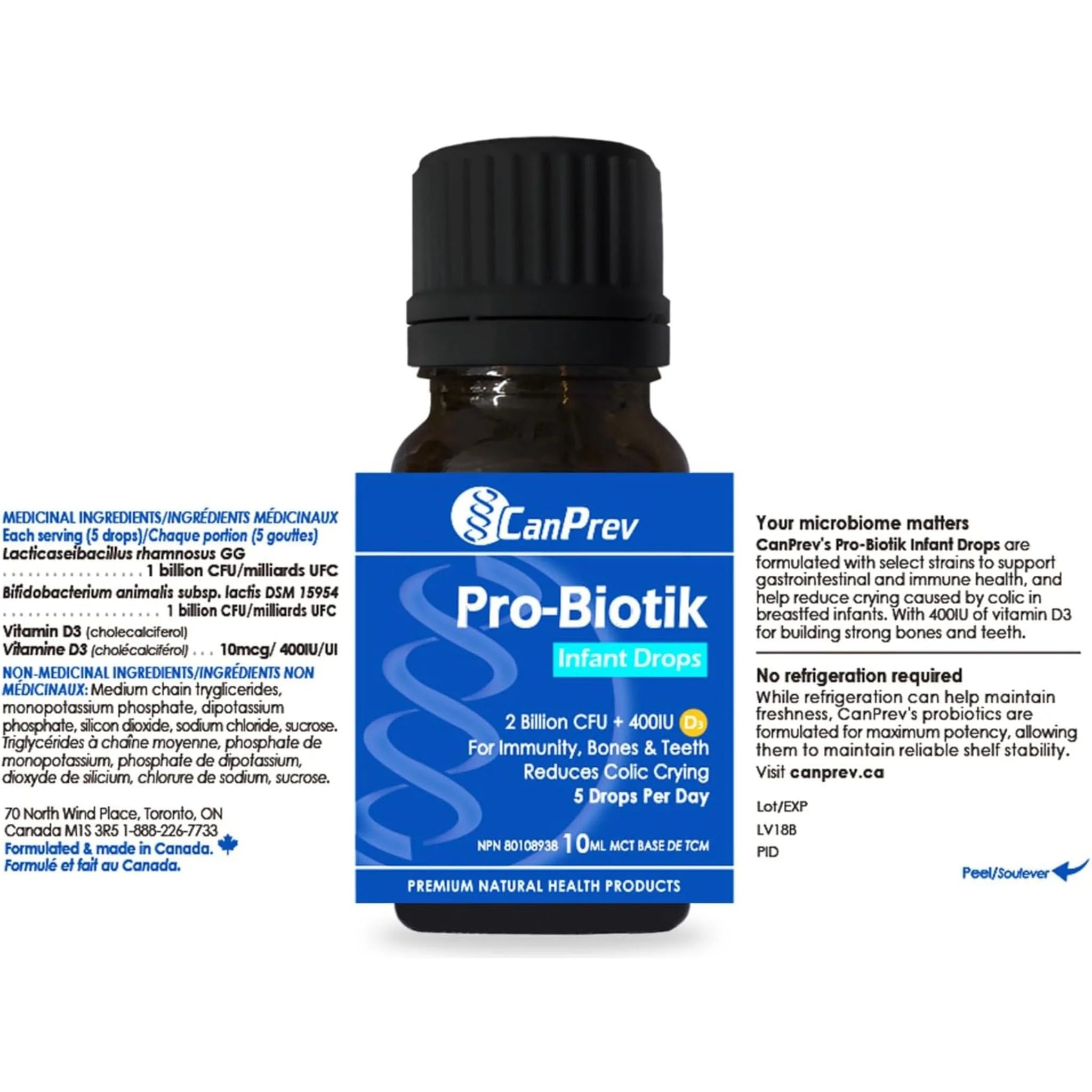 CanPrev Pro Biotik Infant Drops 10ml