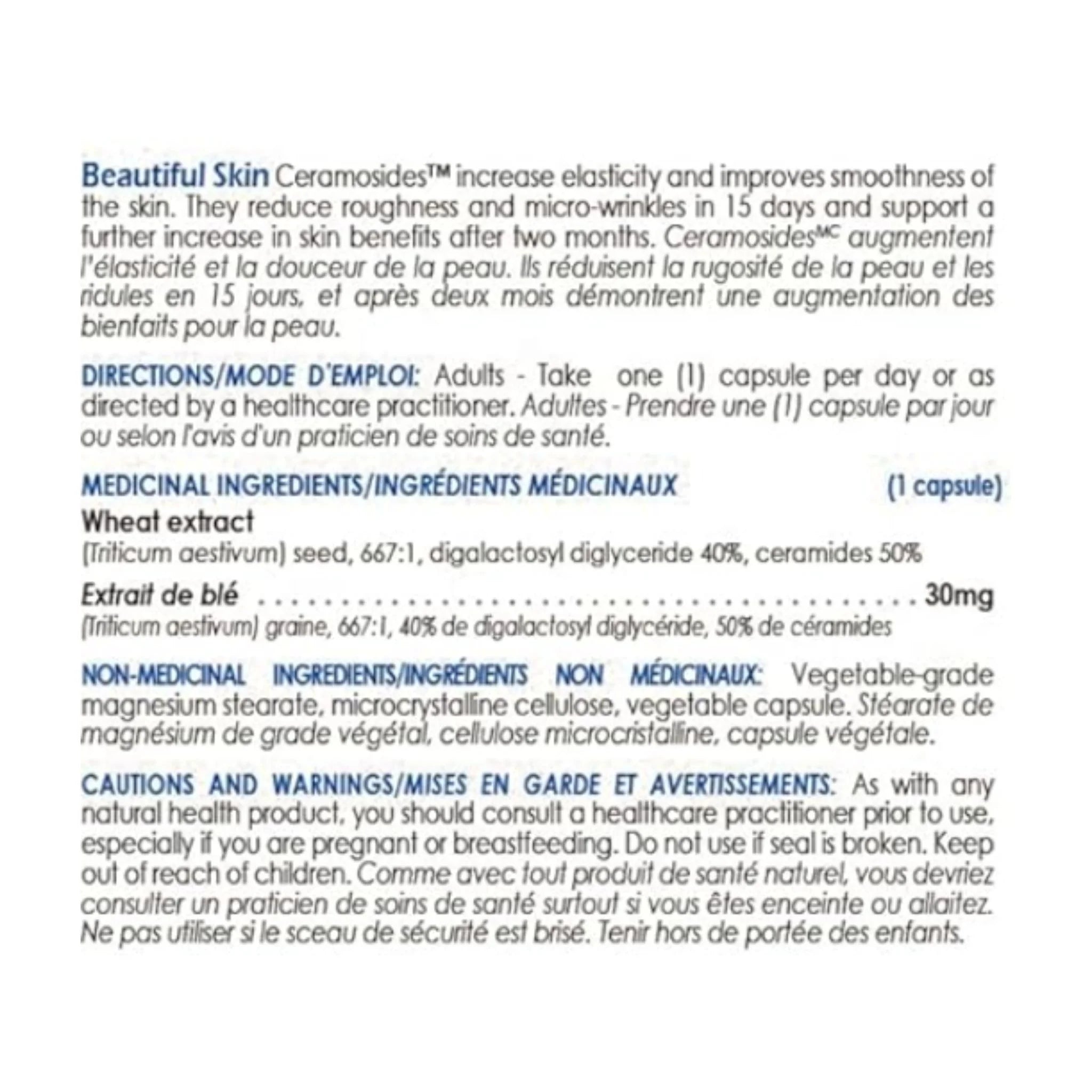 CanPrev Beautiful Skin 30 Vegan Capsules