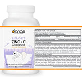 Orange Naturals Kids Zinc + C Chewables 90t
