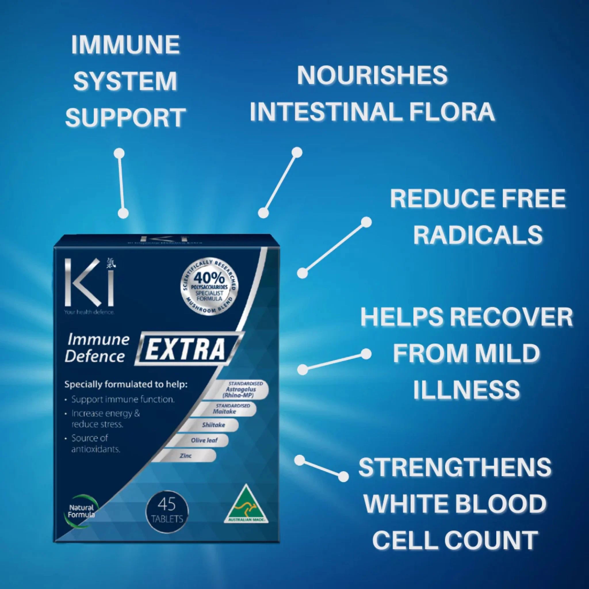 Ki Immune Defence Extra 45 Tablets
