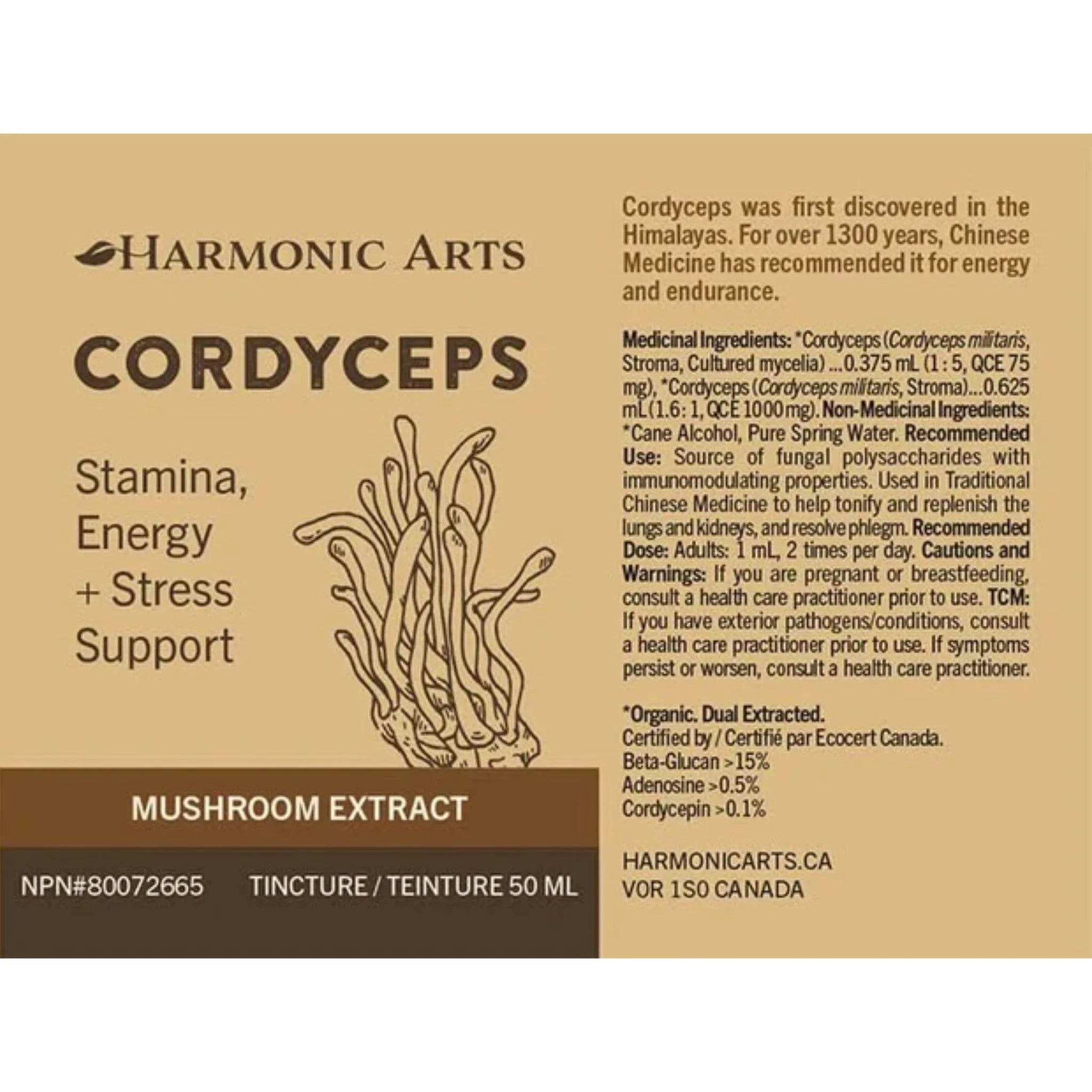 Harmonic Arts Cordyceps 50ml