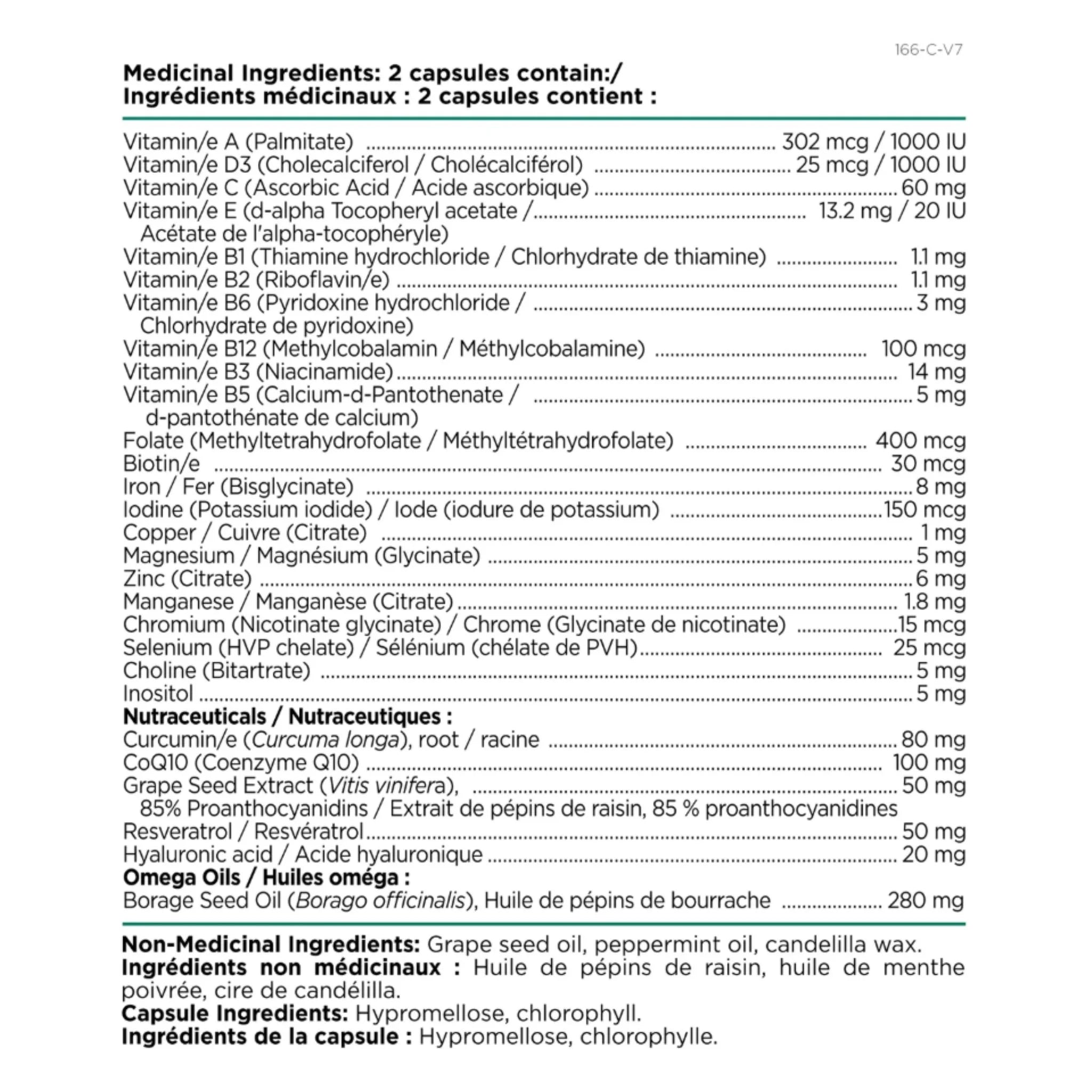 Platinum Naturals Easymulti 60+ Women 120 Softgels - Nature's Source Inc