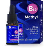 CanPrev B12 Methyl Drops 500mcg, 15ml