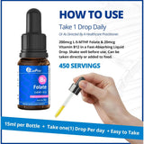 CanPrev B9 Folate 200mcg 15ml - Nature's Source Inc