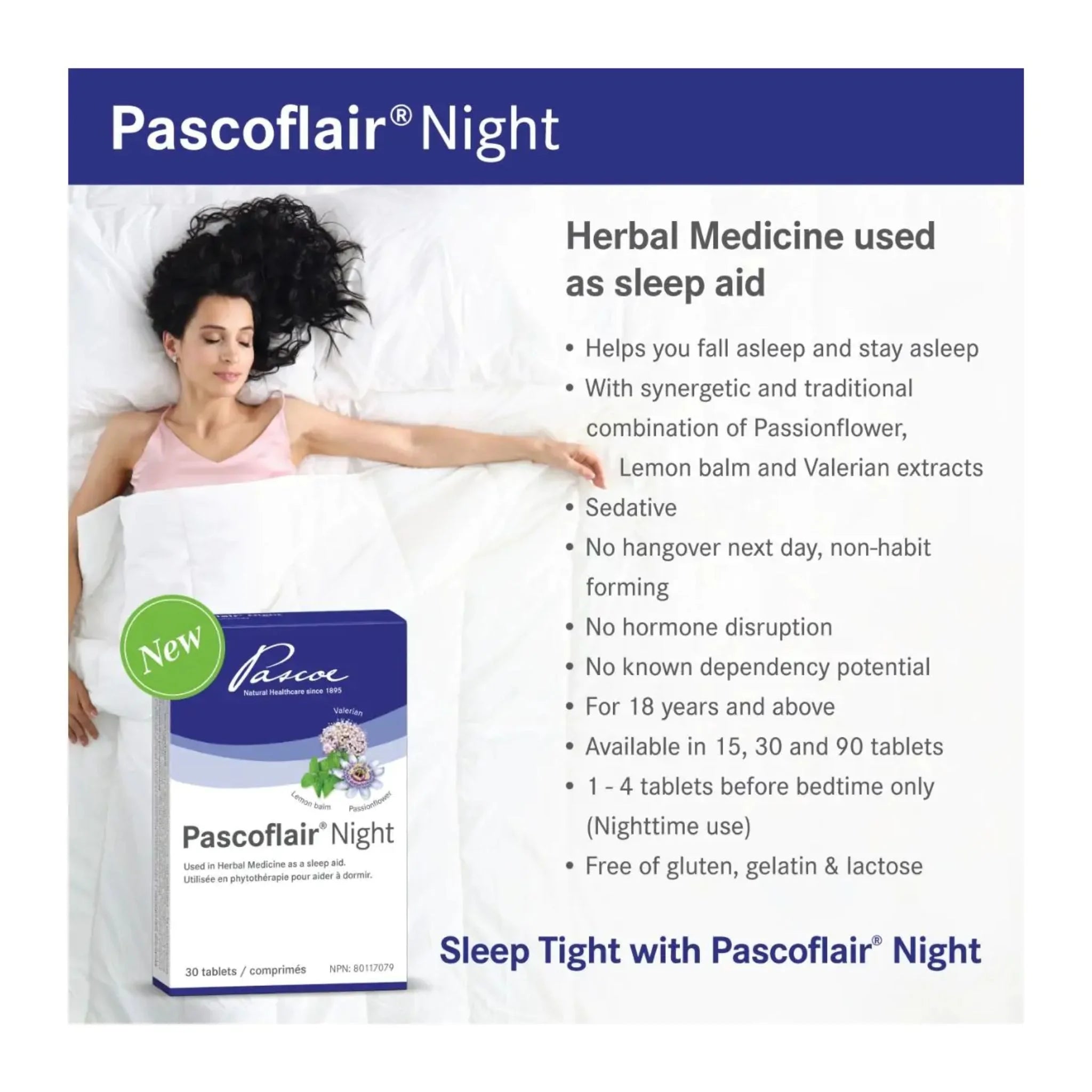 Pascoeflair Nights 30 tablets
