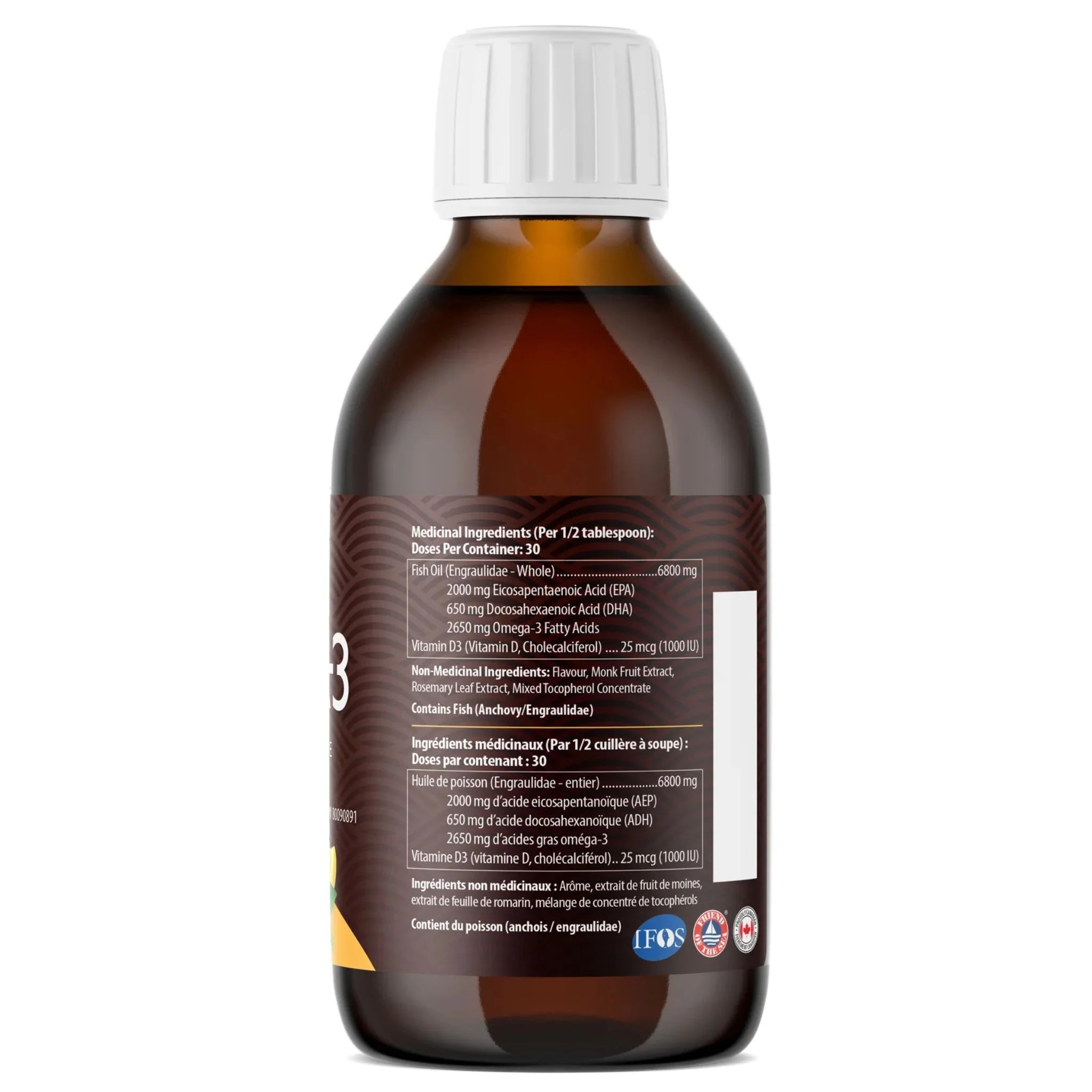 AquaOmega Standard Lemon 450ml