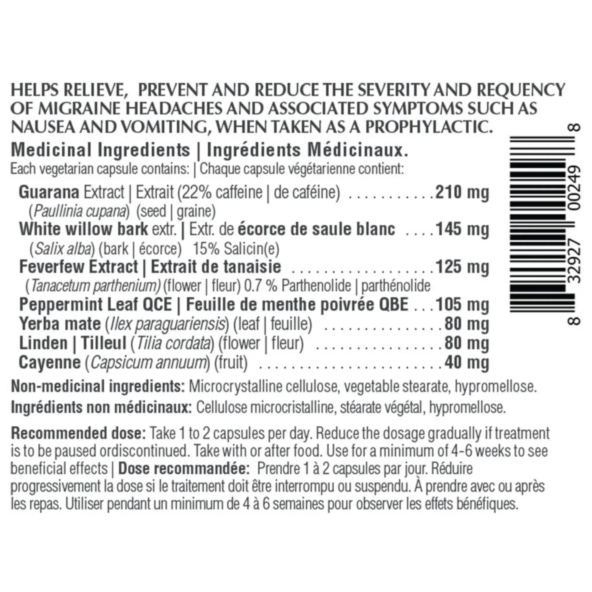 Provita Migraine 60 capsules
