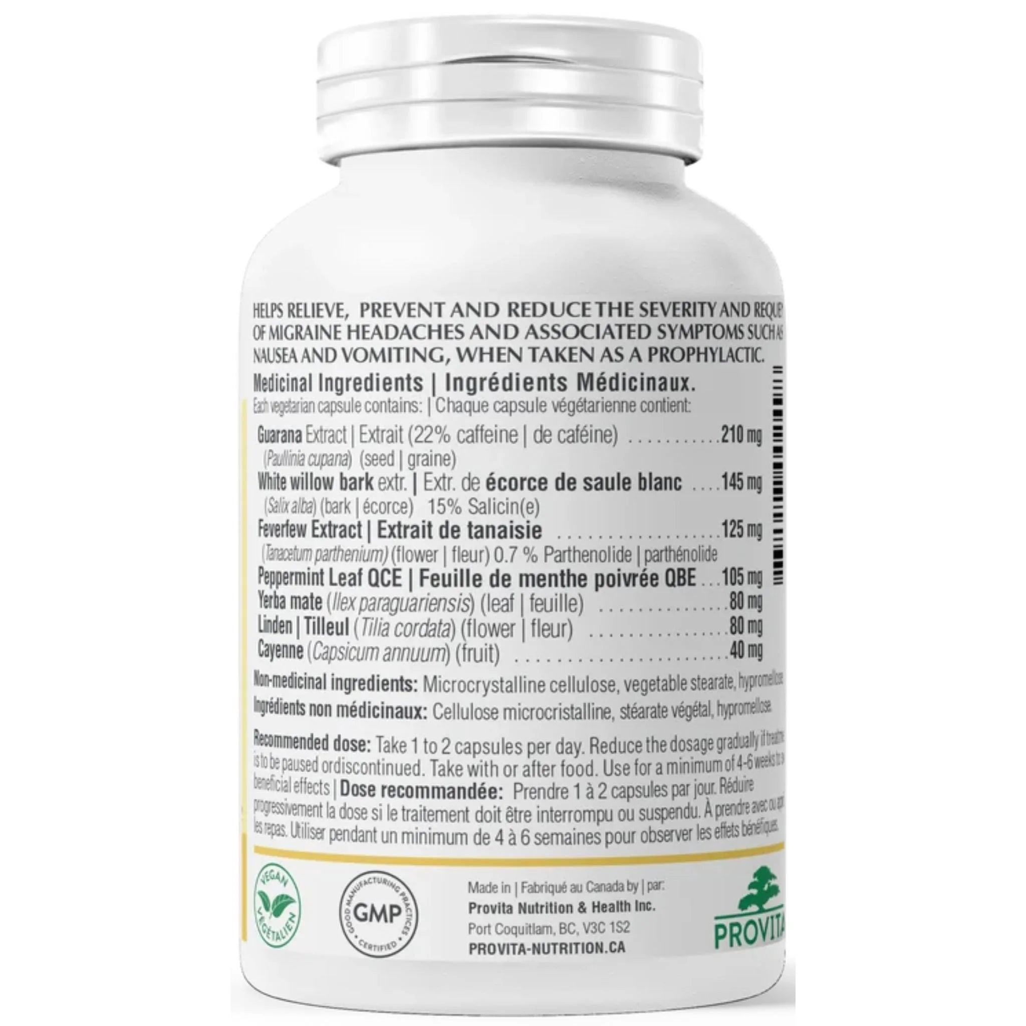 Provita Migraine 60 capsules