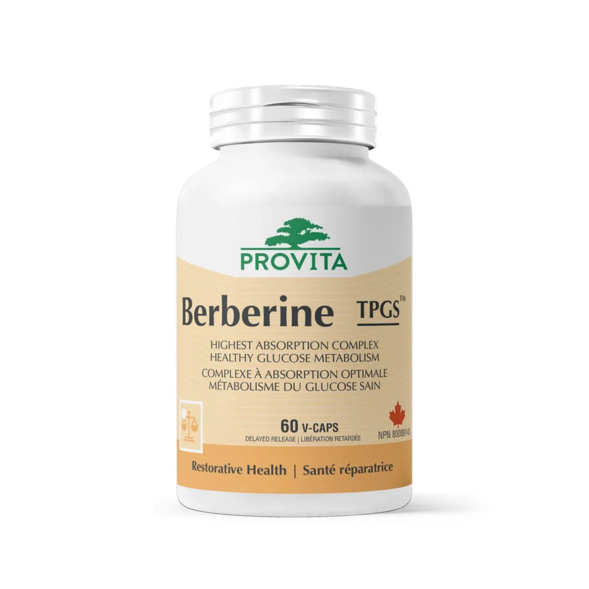 Provita Berberine TPGS 60 capsules