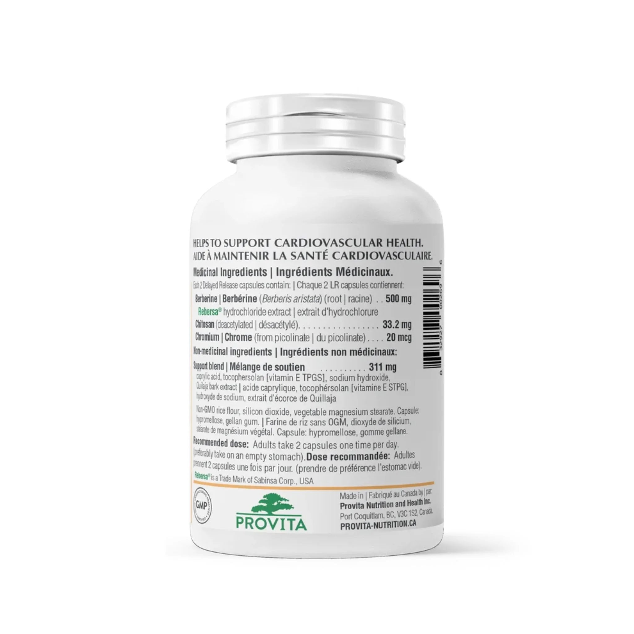 Provita Berberine TPGS 60 capsules
