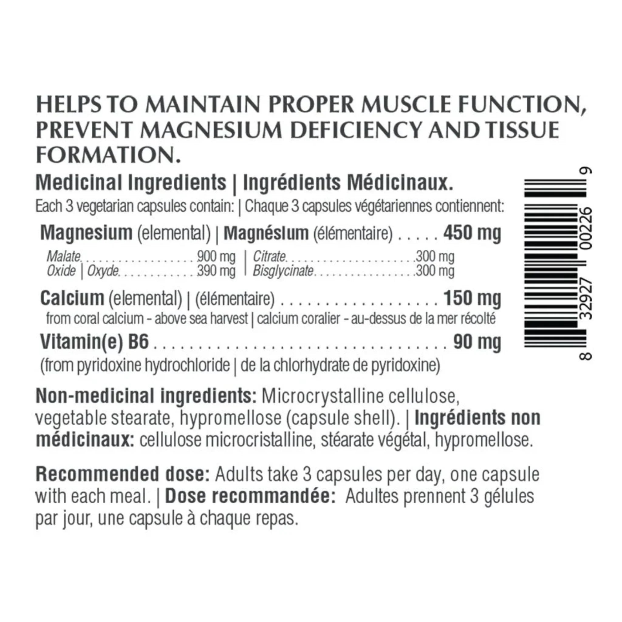 Provita Magnesium Pro 90 capsules - Nature's Source Inc