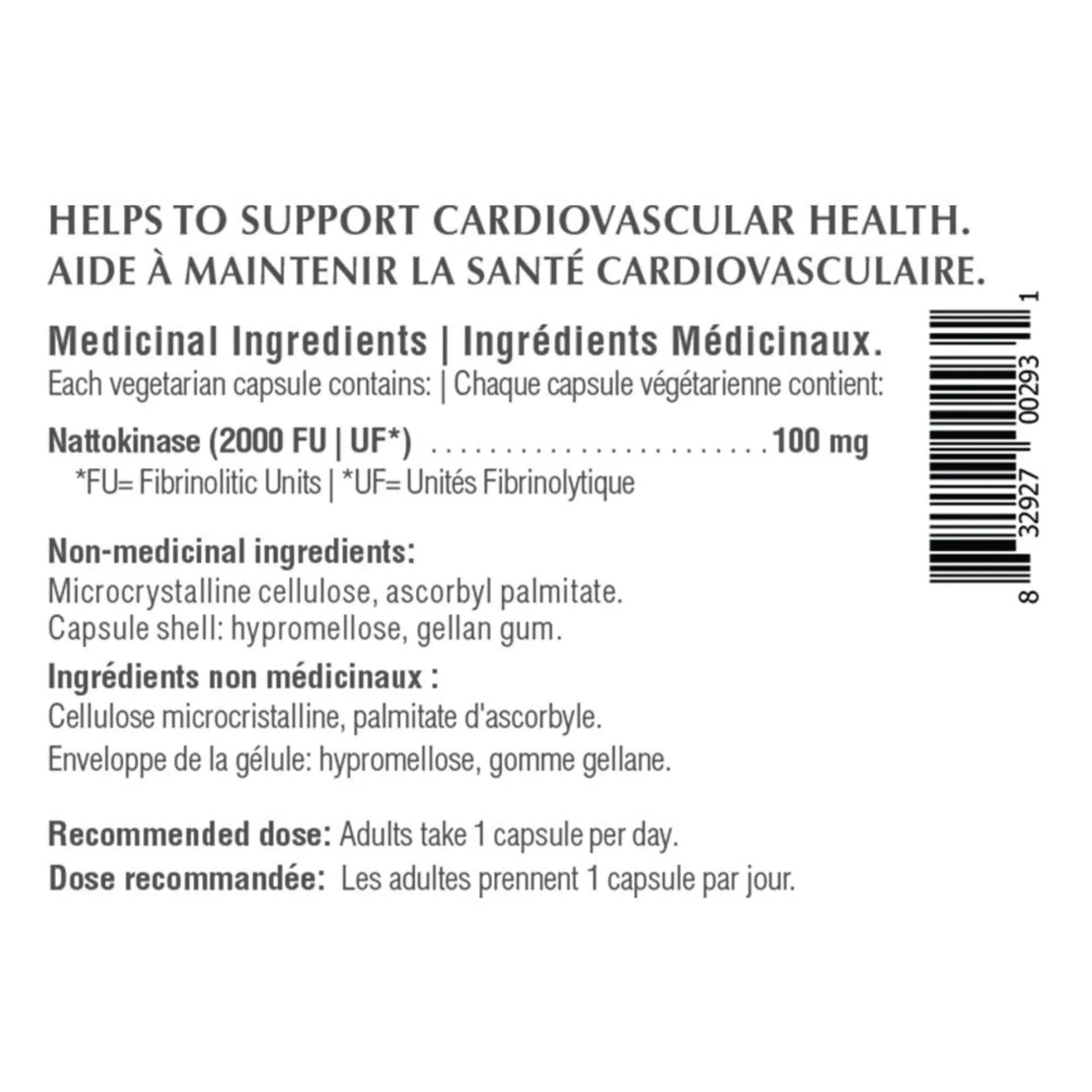 Provita Nattokinase 2000FU 60 capsules