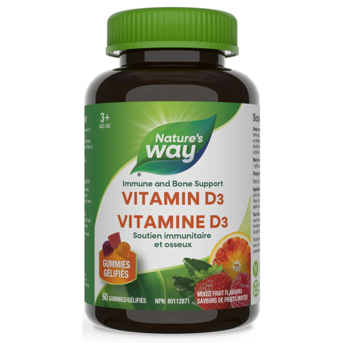 Nature's Way Vitamin D3 60 Gummies