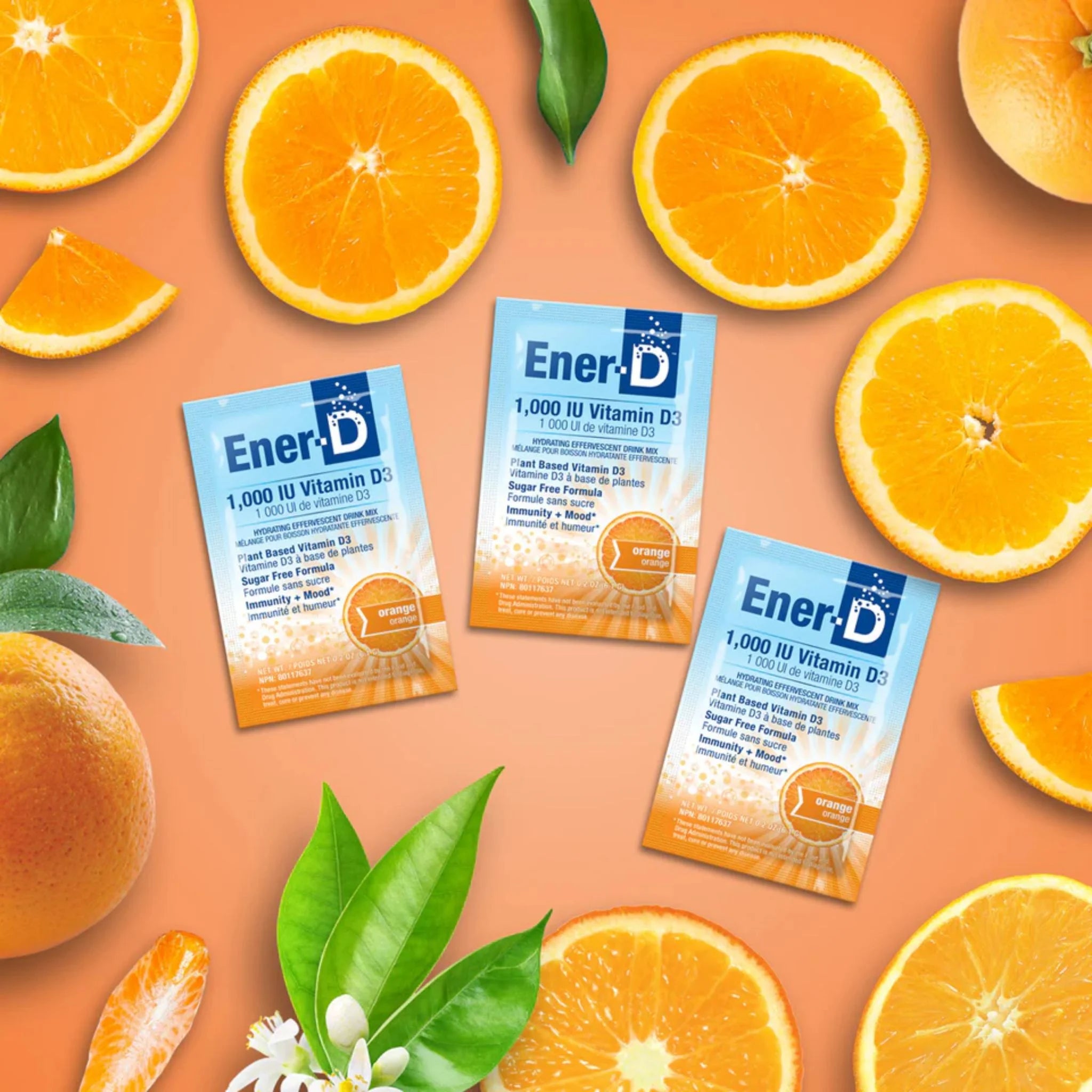 Ener-D Orange 24 Packets