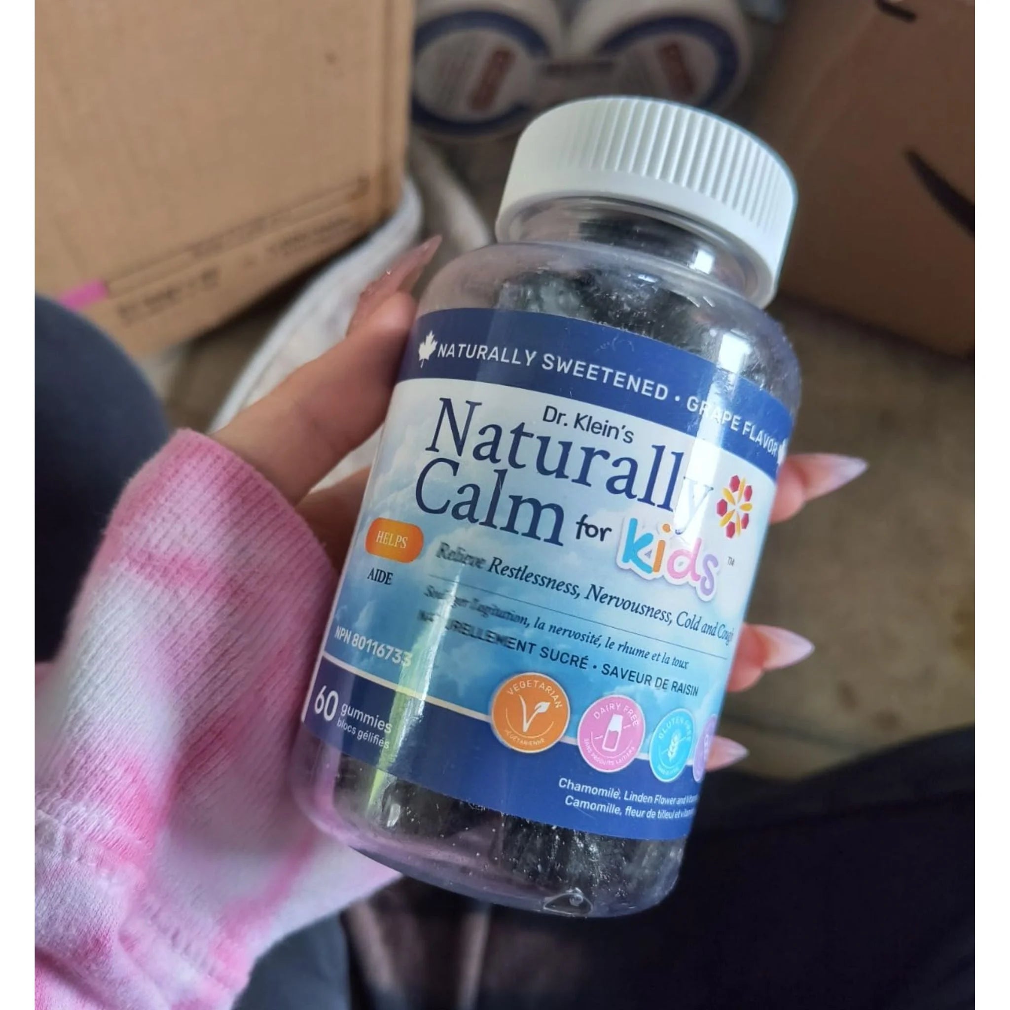 Dr. Klein's Naturally Calm For Kids 60 Gummies - Nature's Source Inc