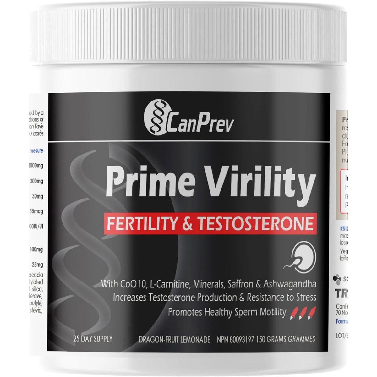 CanPrev Prime Virility Powder 150g - Nature's Source Inc