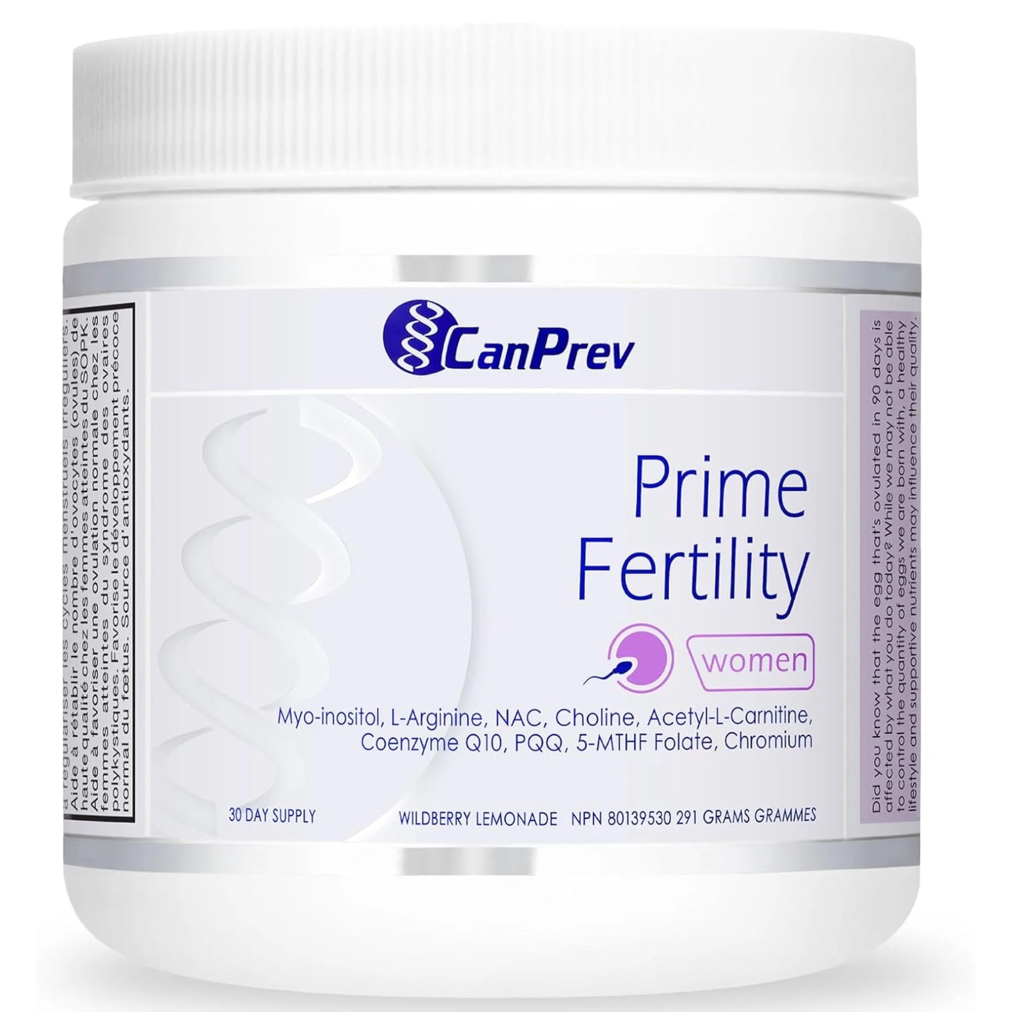 CanPrev Prime Fertility Powder 276g - Nature's Source Inc