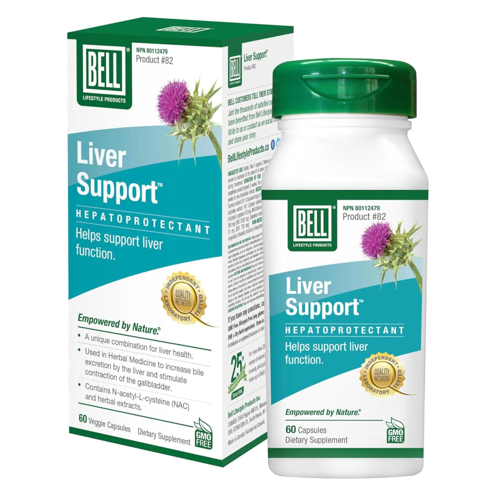 Bell Lifestyle Liver Support 60c