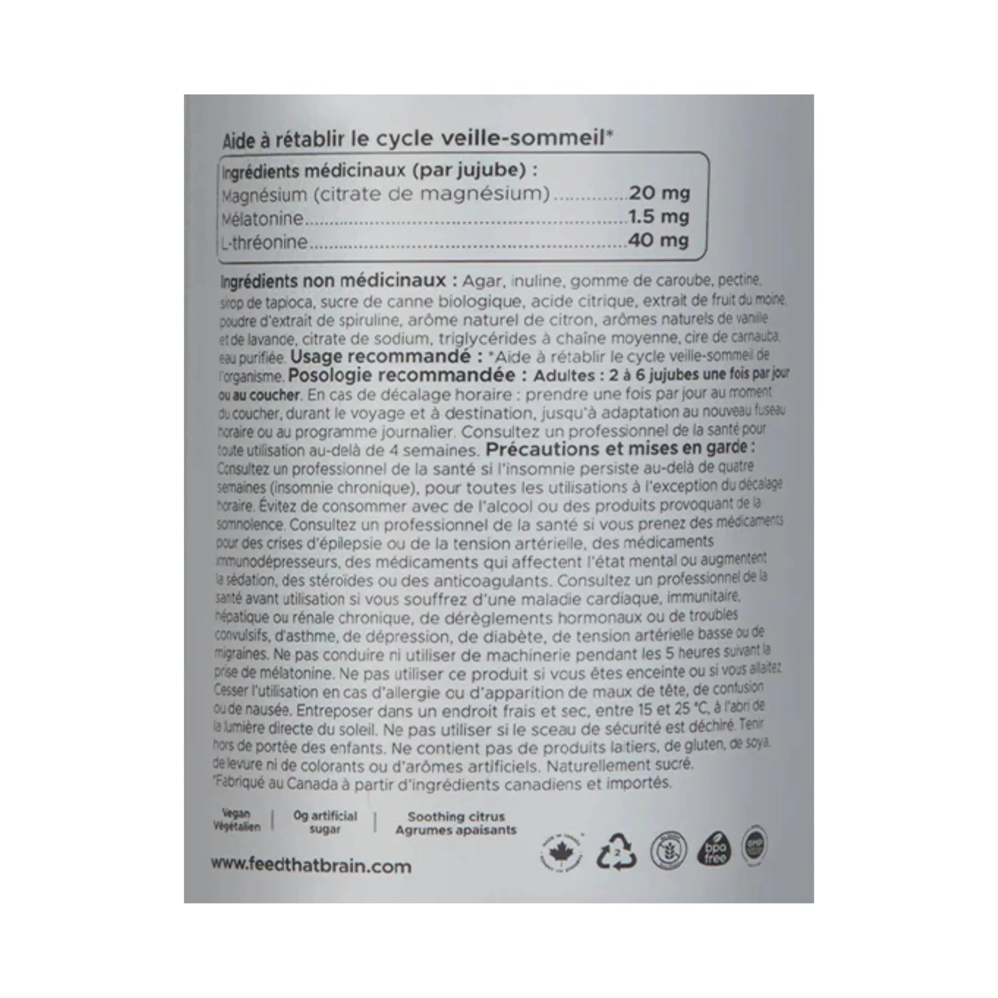Feed That Brain Sleep Gummy 60ct