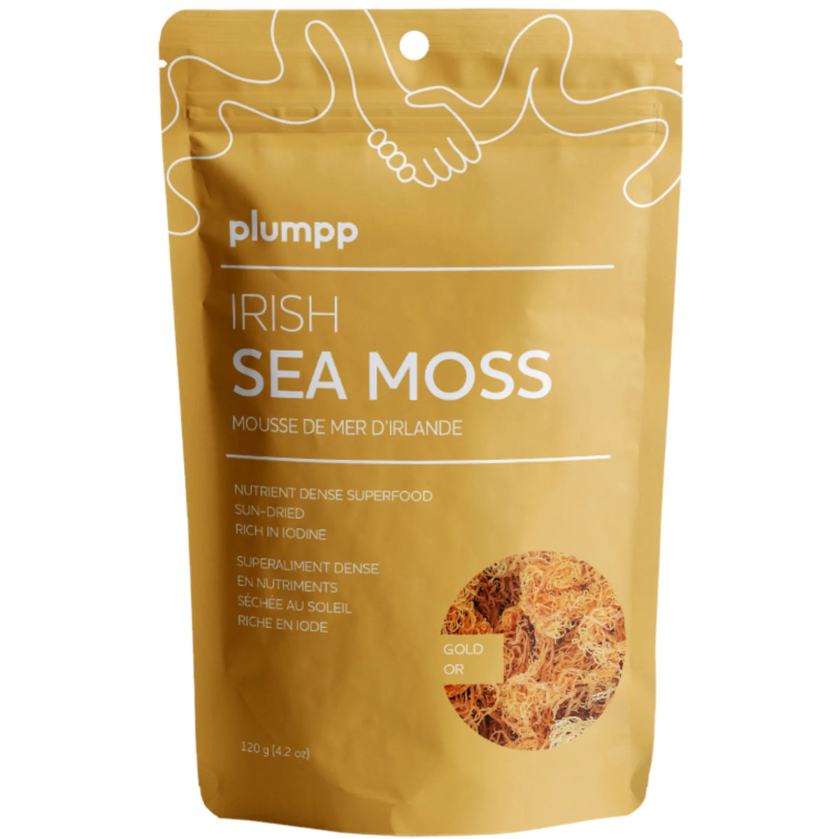 plumpp Irish Sea Moss Gold 120g