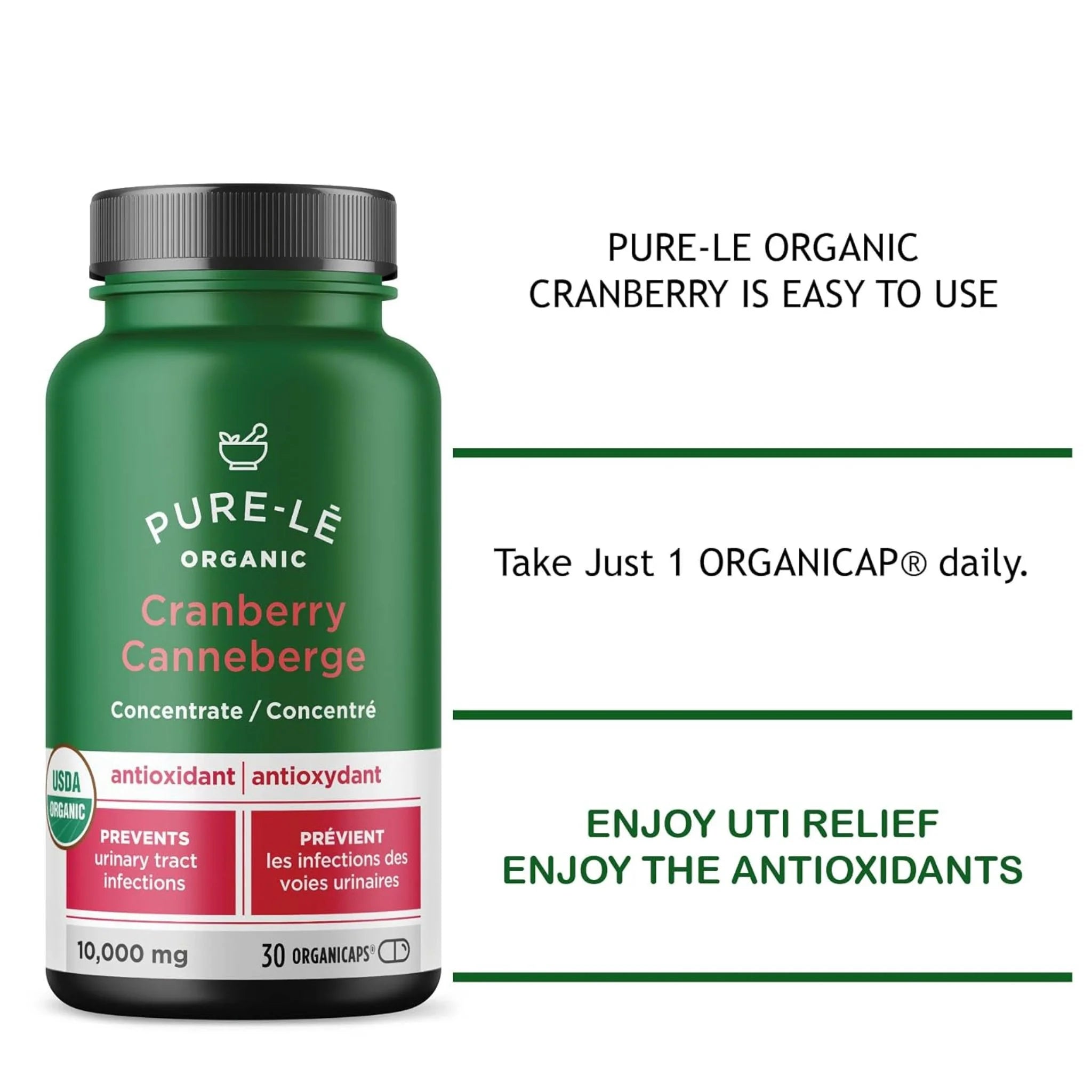Pure-Le Organic Cranberry 30c