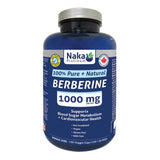 Naka Platinum Berberine 500mg 150 Veggie Capsules - Nature's Source Inc
