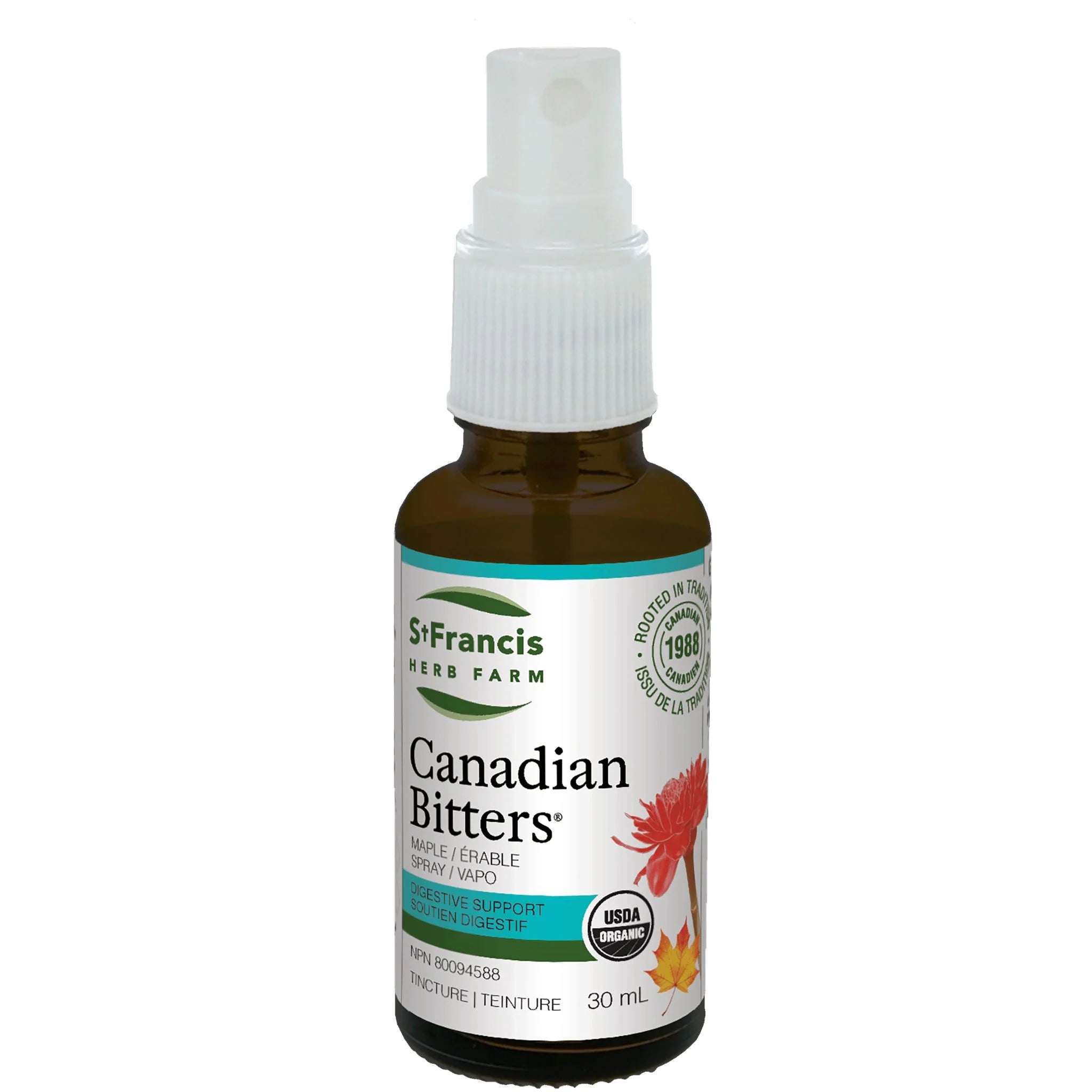 St. Francis Canadian Bitters Maple Spray 30ml - Nature's Source Inc