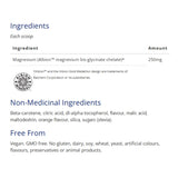 CanPrev Magnesium Bis-Glycinate 250 Refreshing Orange Zest 156g