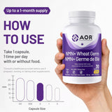 AOR NMN + Wheat Germ 30 Capsules