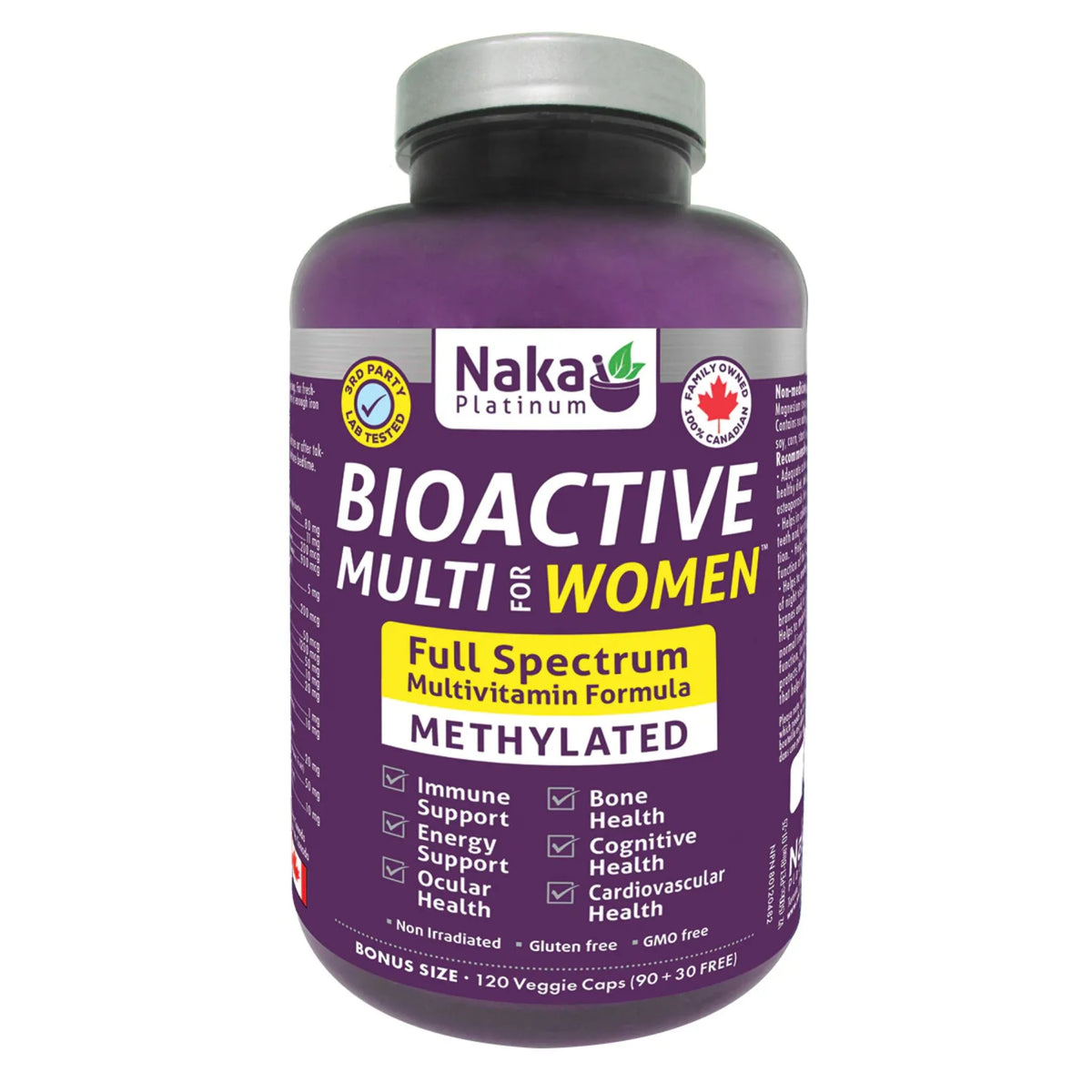 Naka Bioactive Multi for women 120c