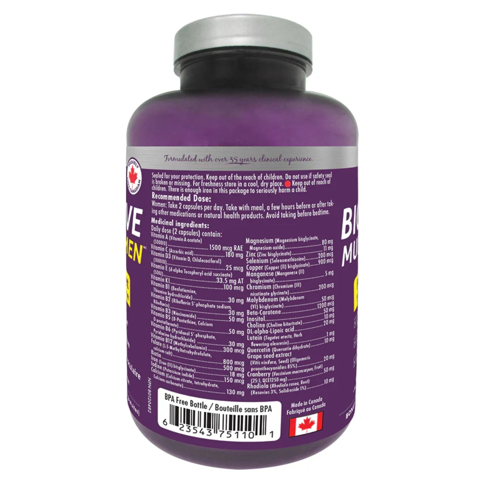Naka Bioactive Multi for women 120c