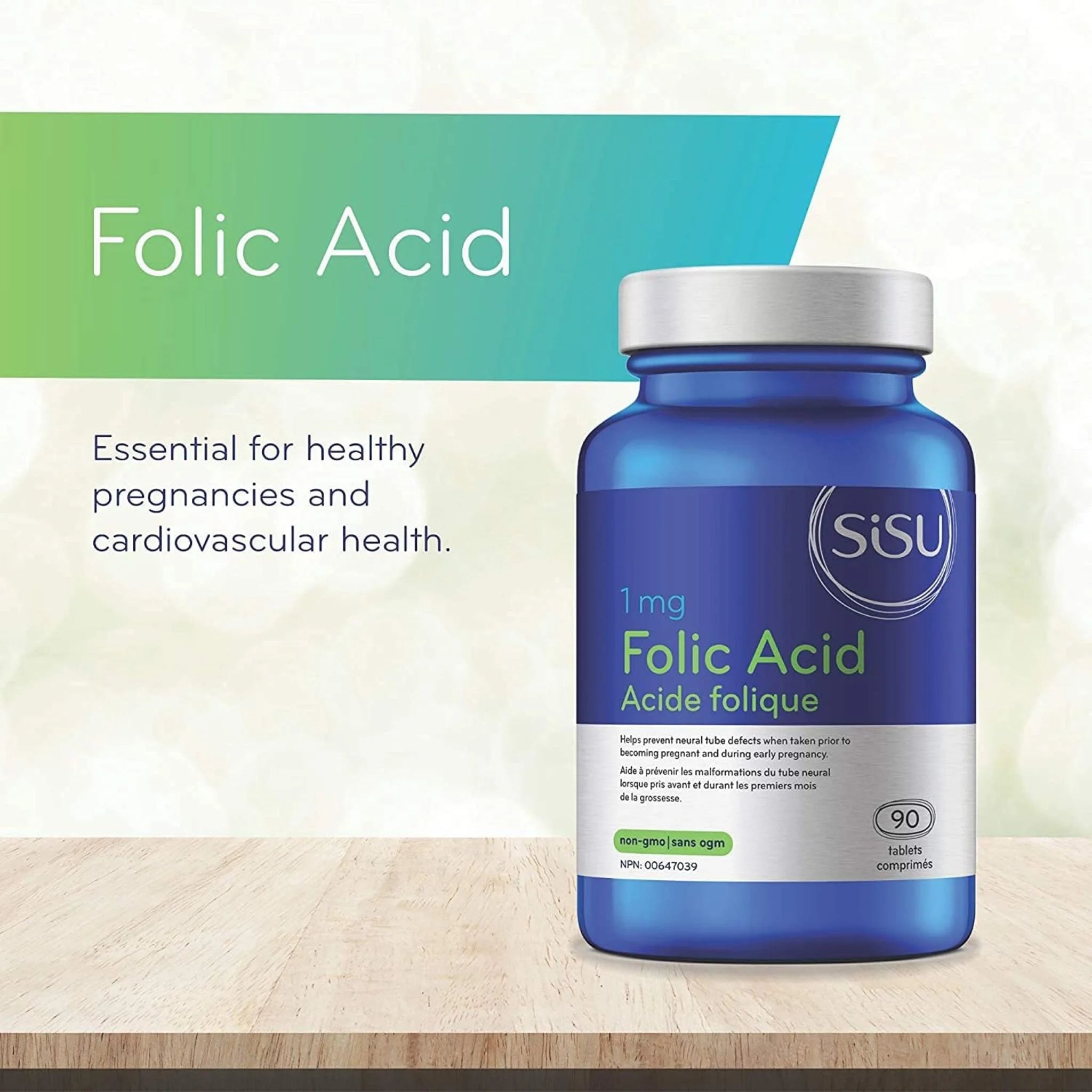 Sisu Folic Acid 1 mg 90t