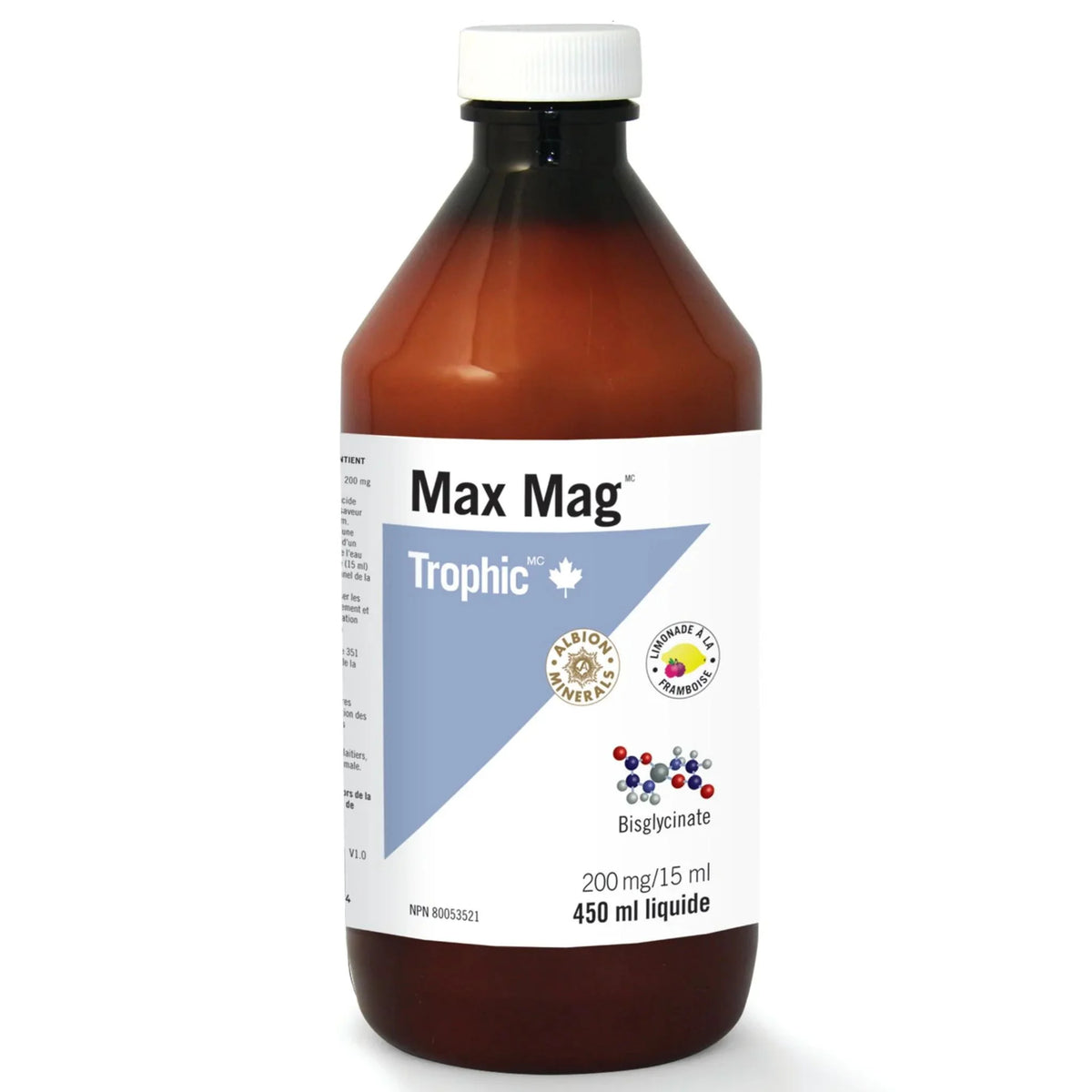 Trophic Max Mag Raspberry Lemonade 450ml