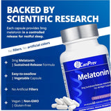 Canprev Melatonin 3mg Sustained-Release 60 Vegan Capsules