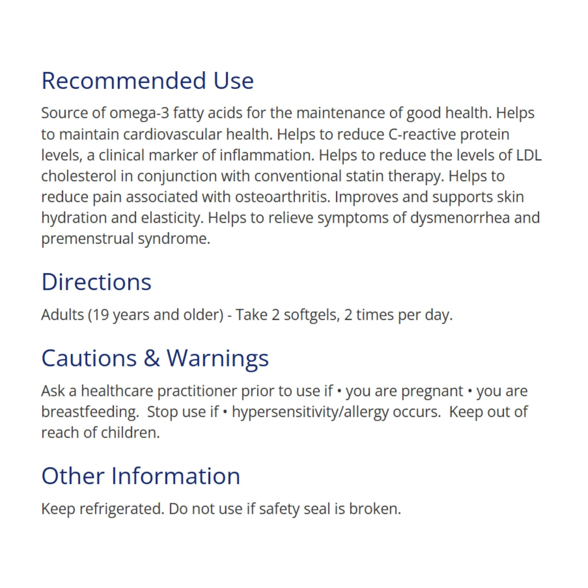 CanPrev Krill Oil 60 Softgels