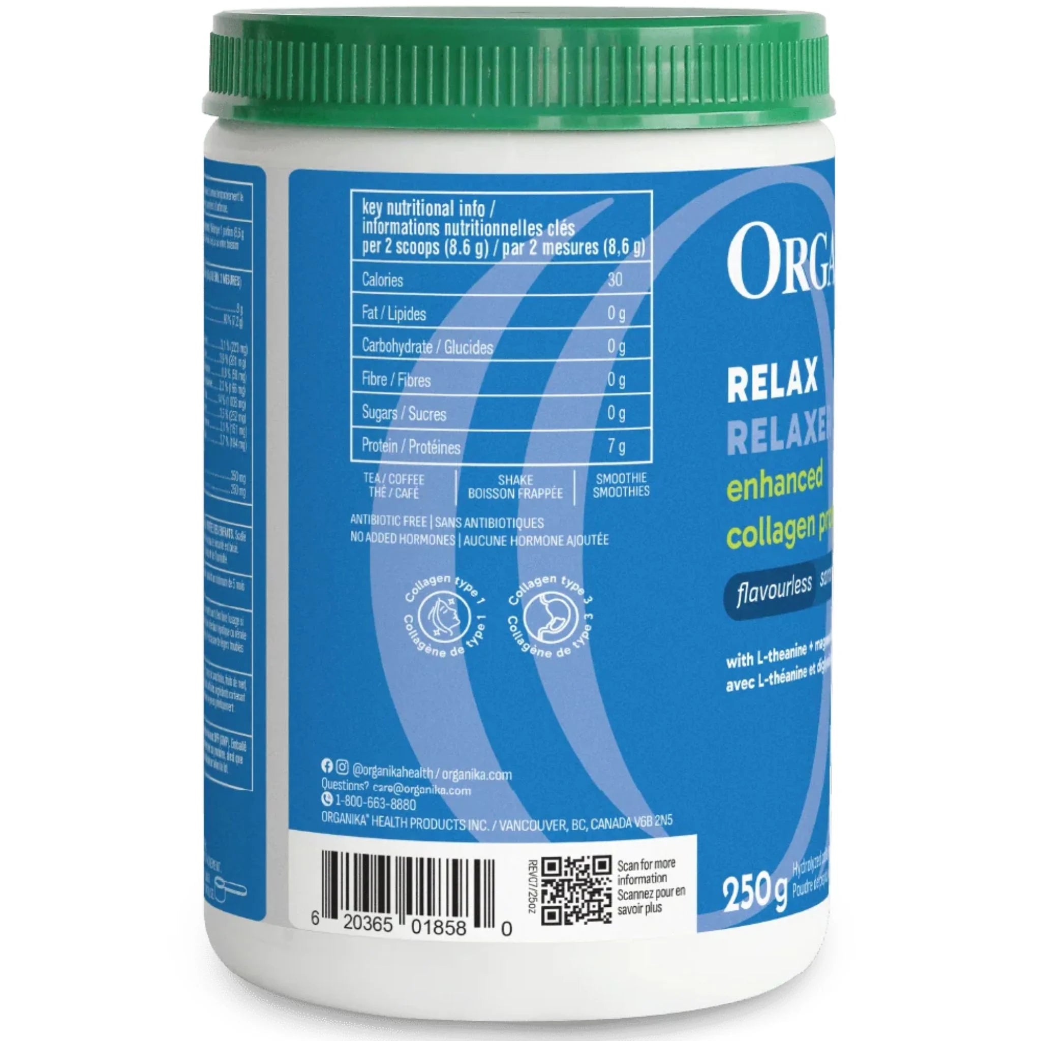 Organika Enhanced Collagen Relax 250g