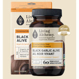 Living Alchemy Black Garlic Alive 60 Caspules - Nature's Source Inc