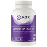 AOR Vitamin D3 2500IU 60 Capsules