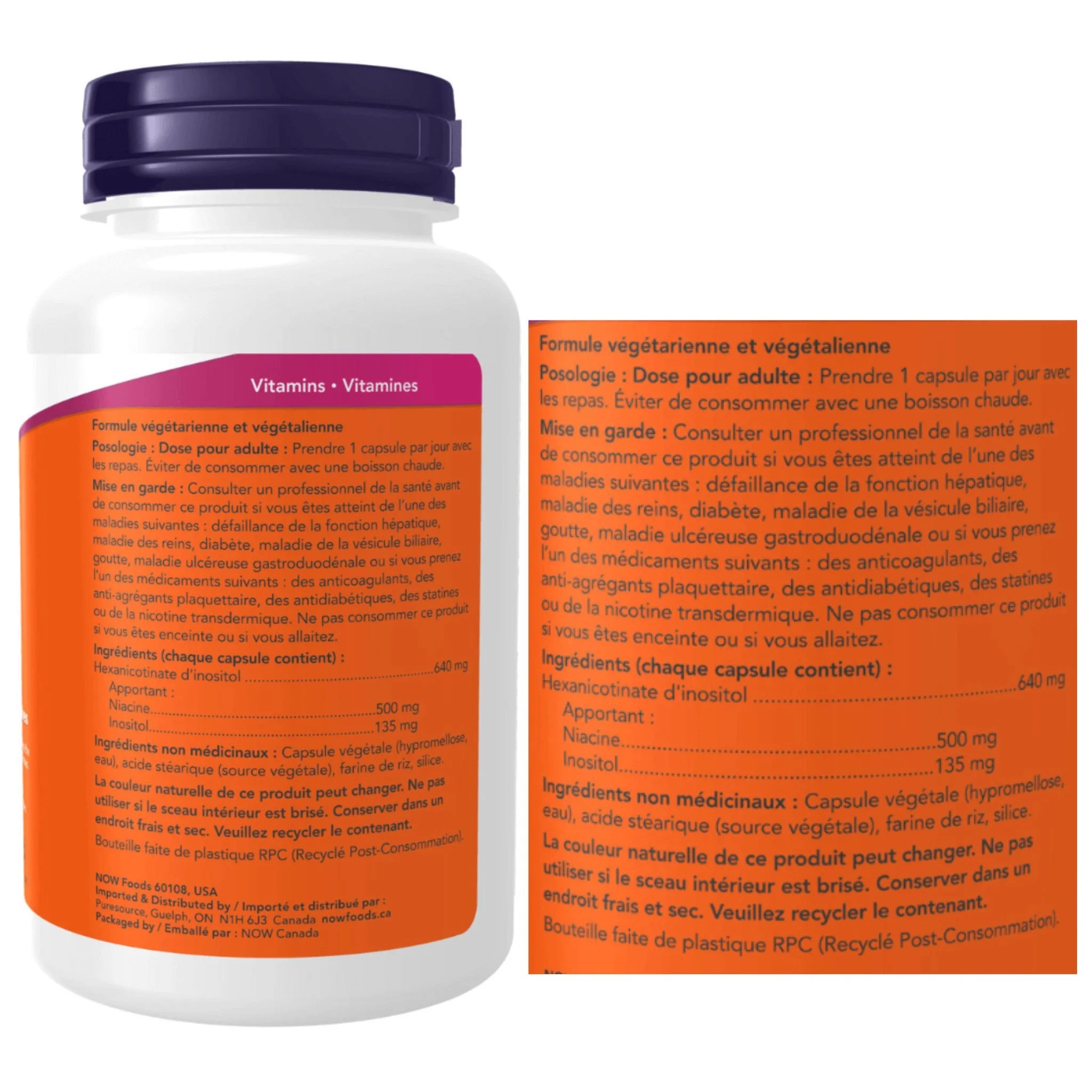 Now Niacin Flush Free 500mg 90 Capsules