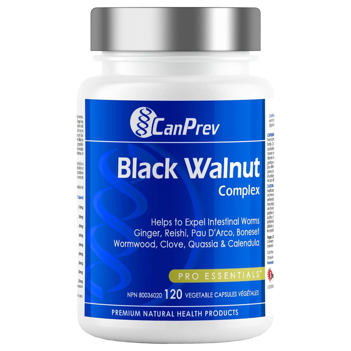 CanPrev Black Walnut Complex 120 Vegan Capsules