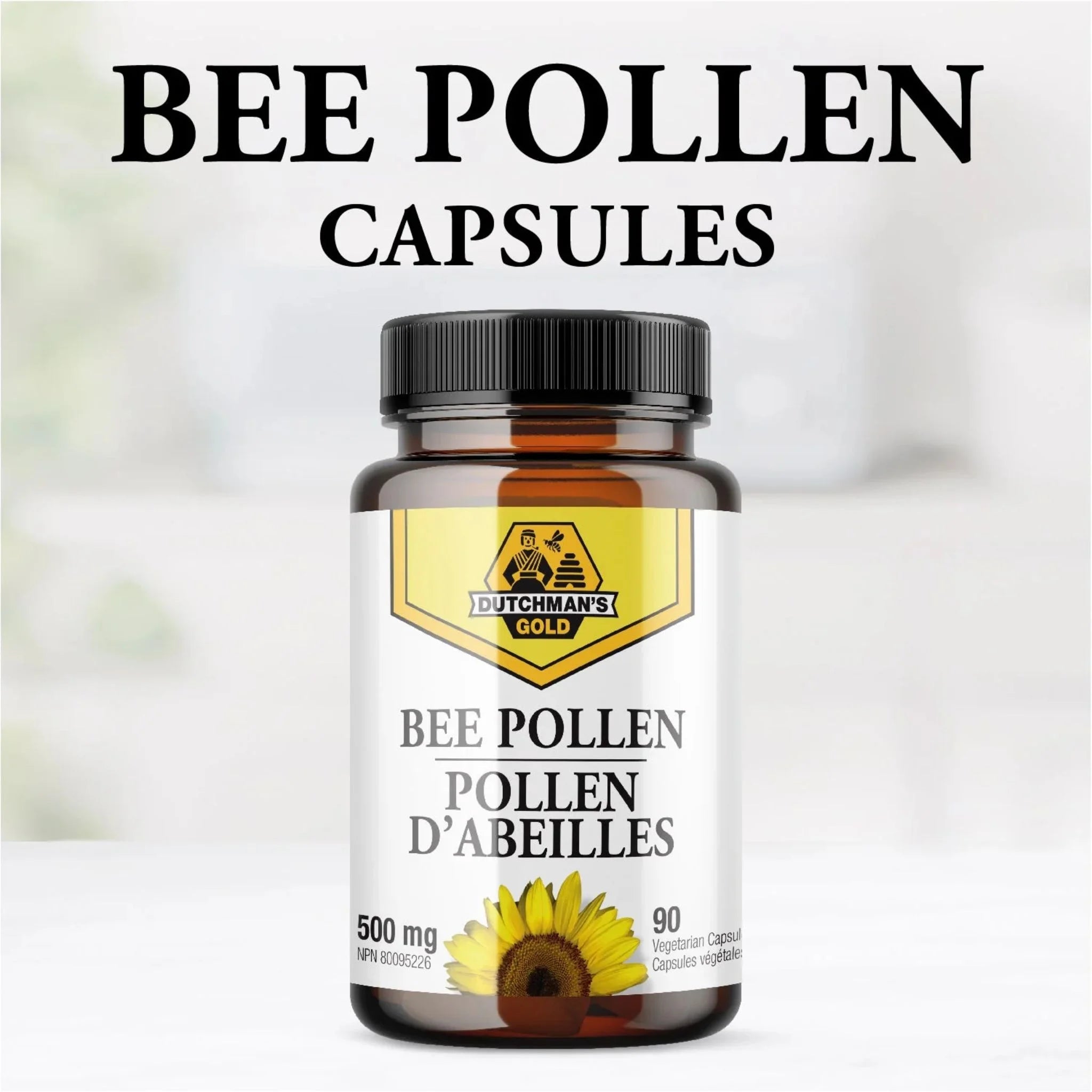 Dutchman's Gold Bee Pollen 90 Vegan Capsules