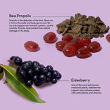 Beekeeper's Propolis Soothing Lozenges Elderberry 50g