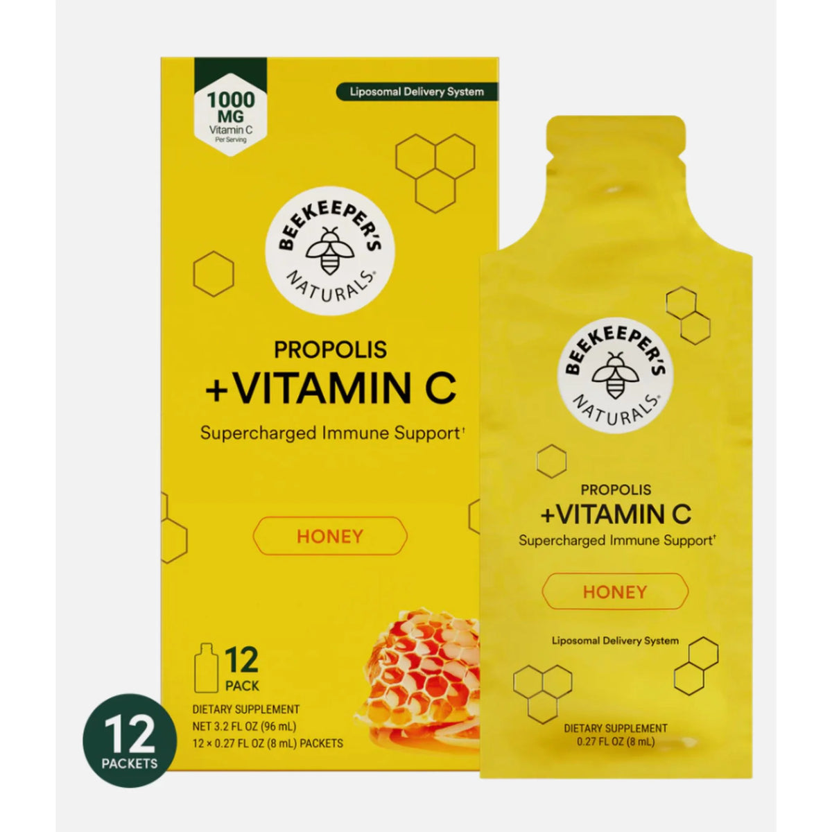 Beekeeper's Liposomal Propolis Vitamin C 8ml