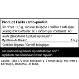 Host Defense Reishi Mushroom Mycelium Powder 100g