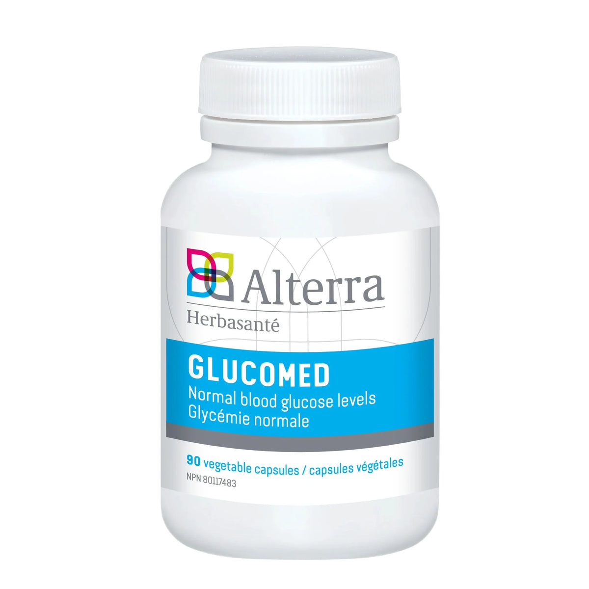 Alterra Glucomed 90 Vegan Capsules
