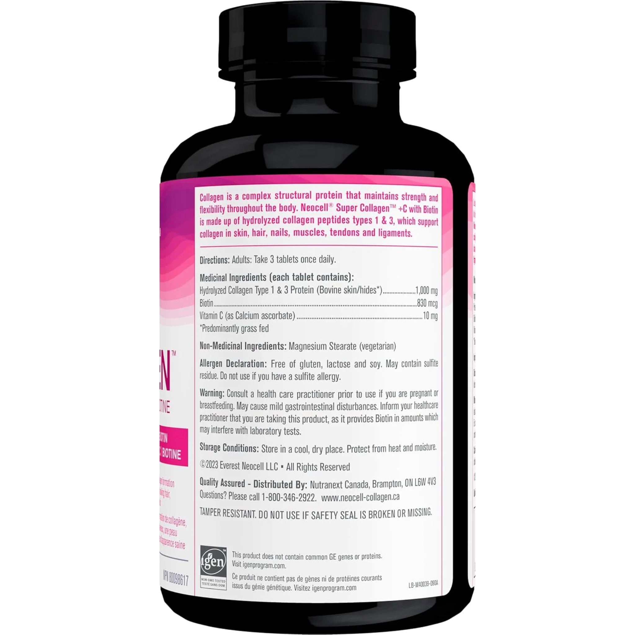 Neocell Super Collagen +C With Biotin 90 Tablets