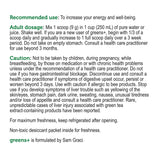 Genuine Health Greens + Mixed Berry 450g - Nature's Source Inc