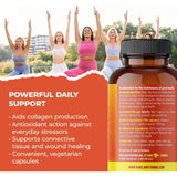 Pure Lab Vitamins Vitamin C Slow Release 1000mg, 120 Vegan Caps
