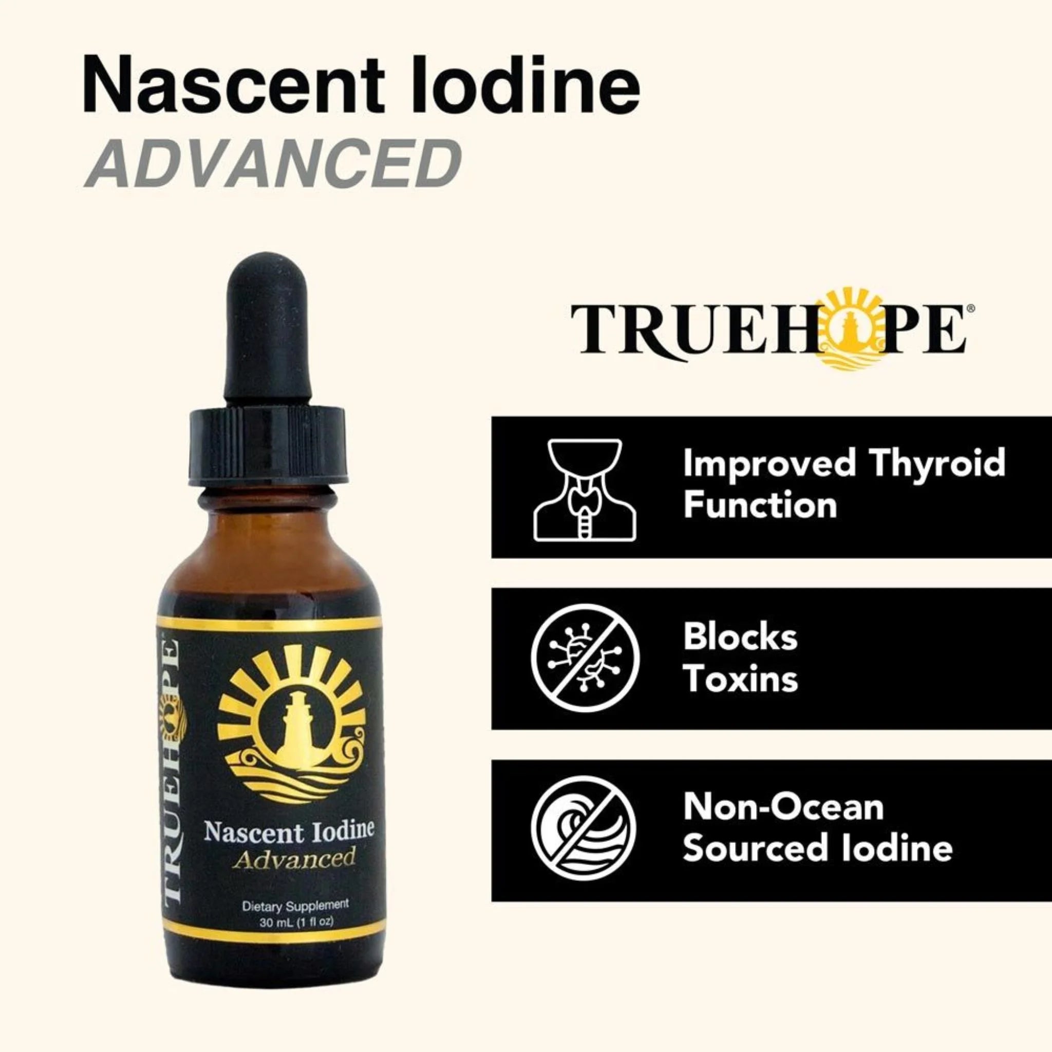 Truehope Nascent Iodine Advanced 30ml
