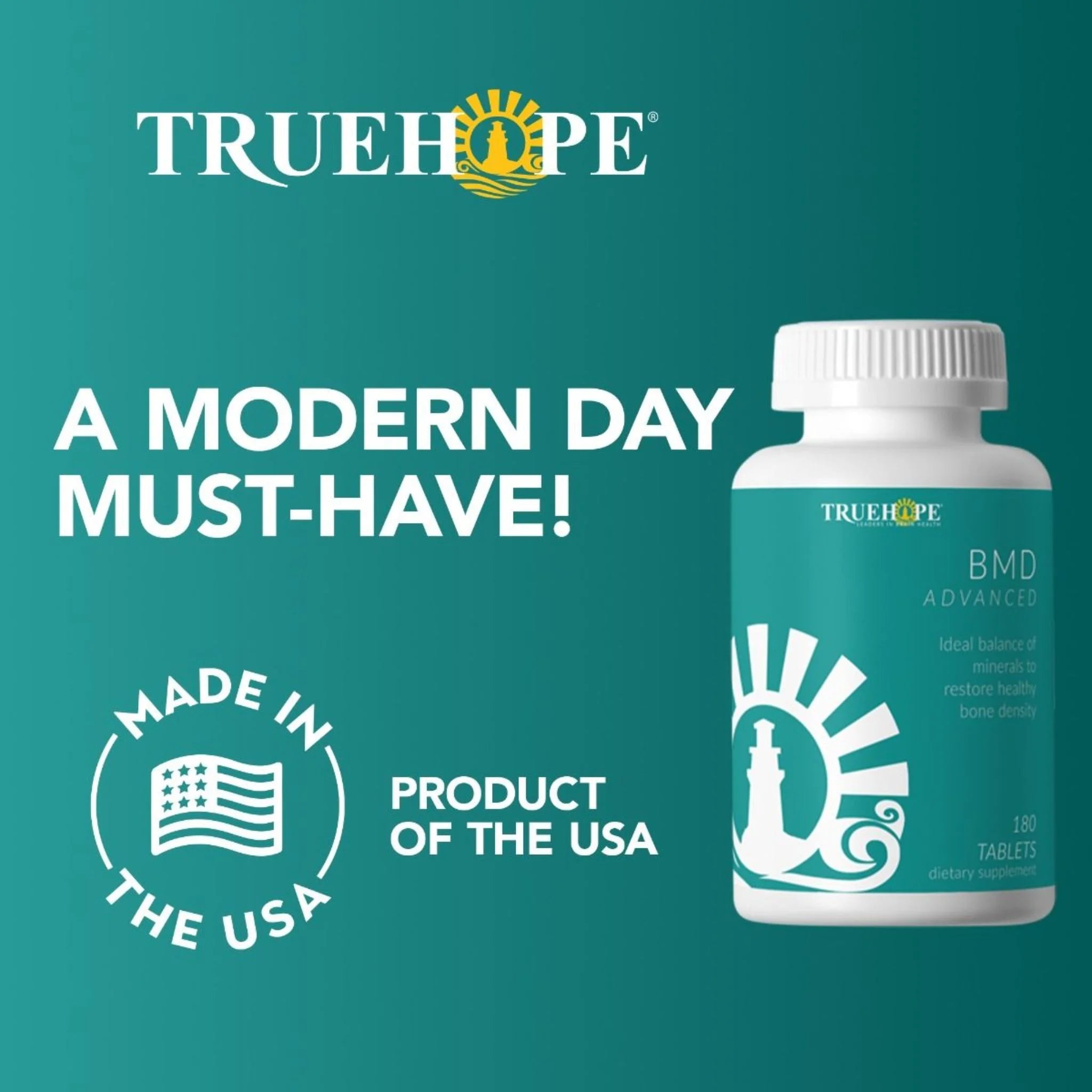 Truehope Bone Maintenance & Development 180 Tablets